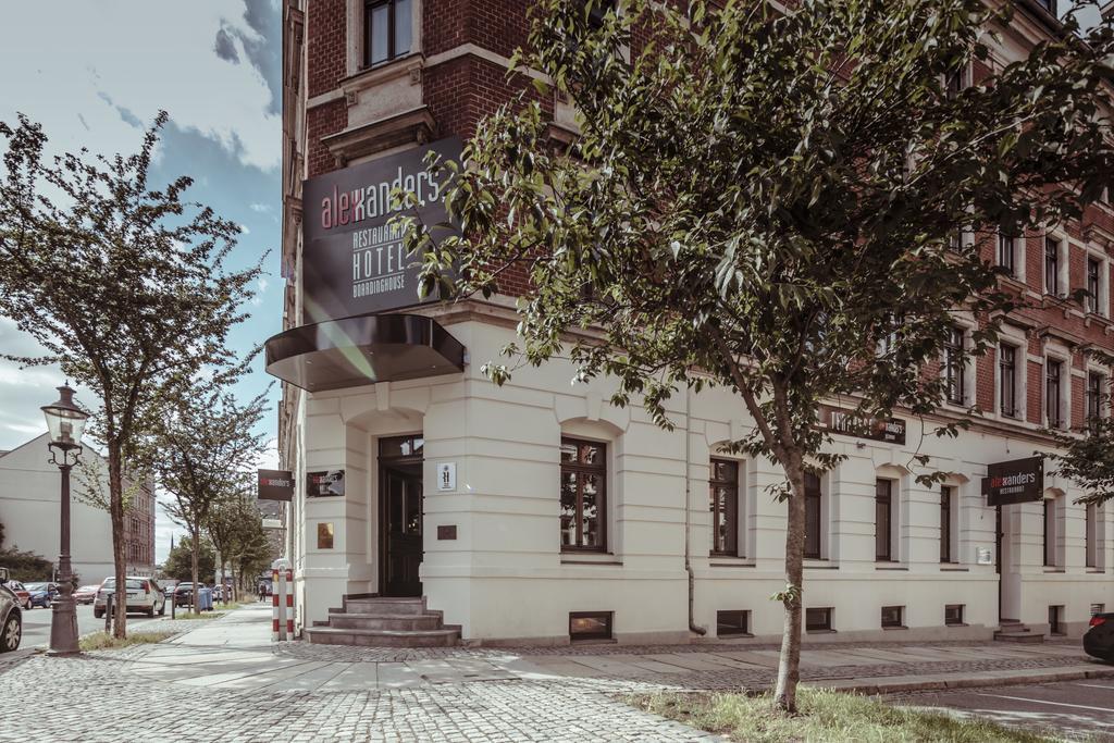 alexxanders Hotel&Boardinghouse, Restaurant Chemnitz Buitenkant foto