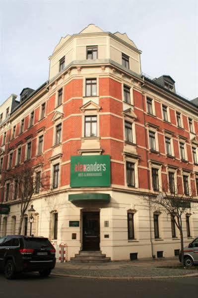 alexxanders Hotel&Boardinghouse, Restaurant Chemnitz Buitenkant foto